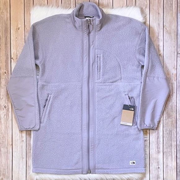 The North Face Women’s Cragmont Fleece Coat In Minimal Grey - Picture 2 of 11